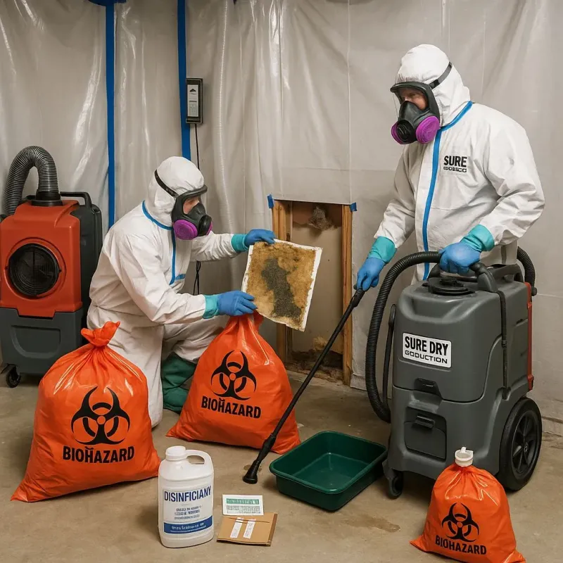 Contaminated Water Handling Protocols process in Sardis, MS