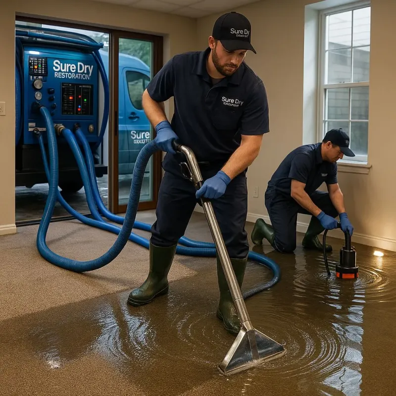 Water Extraction and Removal process in Sardis, MS